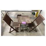 3PC BISTRO TABLE & 2 CHAIRS