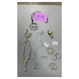 MISC LOT OF COSTUME JEWELRY