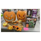 MISC HALLOWEEN/FALL DECOR LOT