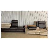 MISMATCHED SOFA PARTS - SOLD AS IS