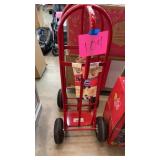 2 RED MILWAUKEE 2 WHEEL DOLLY CARTS