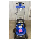 KOBALT 80V PUSH MOWER W/ BATTERY - AS IS