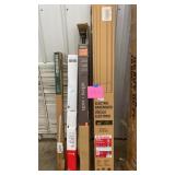 MISC LOT - LIGHTS & CURTAIN ROD