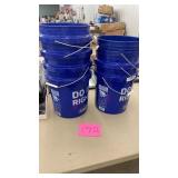 (7) 5 GALLON BUCKETS