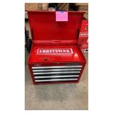 RED CRAFTSMAN 26" TOOL CHEST W/ KEYS