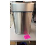 QUALIA OPEN TOP STAINLESS TRASH CAN