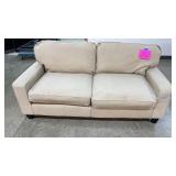 NEW SERTA BEIGE LOVESEAT