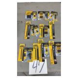 MISC LOT OF DEWALT DRILL BITS