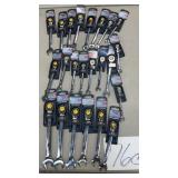 MISC LOT OF COMBINATION WRENCHES