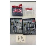 MISC TOOL LOT-STORAGE, APRON, GEARWRENCH SETS