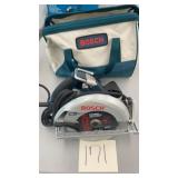 BOSCH 7-1/4' CIRCULAR SAW W/ BAG