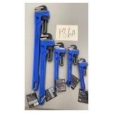 5 PRO SOURCE PIPE WRENCHES