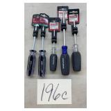 LOT OF CRAFTSMAN SCREWDRIVERS