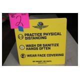 IMS SOCIAL DISTANCING SIGN IMS SOCIAL DISTANCING SIGN