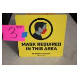 12'x12' MASK REQUIRED SIGN 12'x12' MASK REQUIRED SIGN