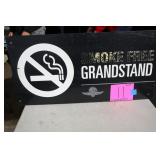 32'X16' IMS SMOKE FREE GRANDSTAND SIGN 32'X16' IMS SMOKE FREE GRANDSTAND SIGN