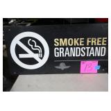 32'x16' IMS SMOKE FREE GRANDSTAND SIGN 32'x16' IMS SMOKE FREE GRANDSTAND SIGN