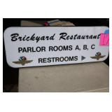 34'x13' IMS BRICKYARD RESTAURANT LIGHTED SIGN 34'x13' IMS BRICKYARD RESTAURANT LIGHTED SIGN
