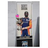 SCOTT DIXON 2020 GRAND PRIX RACE WINNER SIGN SCOTT DIXON 2020 GRAND PRIX RACE WINNER SIGN