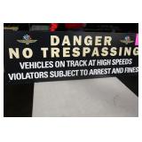 48'x16' IMS DANGER NO TRESPASSING SIGN 48'x16' IMS DANGER NO TRESPASSING SIGN