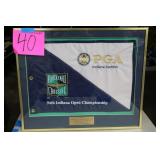 24'x20' FRAMED PGA FLAG FROM BRICKYARD CROSSING 24'x20' FRAMED PGA FLAG FROM BRICKYARD CROSSING