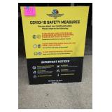 36'x48' IMS COVID-19 SAFETY MEASURES SIGN 36'x48' IMS COVID-19 SAFETY MEASURES SIGN