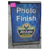 IMS DOUBLE SIDED EASEL SIGN FROM 2008 BRICKYARD IMS DOUBLE SIDED EASEL SIGN FROM 2008 BRICKYARD