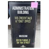 24'x48' IMS ADMINSTRATION BUILDING SIGN 24'x48' IMS ADMINSTRATION BUILDING SIGN