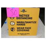 15'x15' IMS SOCIAL DISTANCING SIGN 15'x15' IMS SOCIAL DISTANCING SIGN