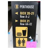 12'x24' DOUBLE SIDED PENTHOUSE SIGN 12'x24' DOUBLE SIDED PENTHOUSE SIGN