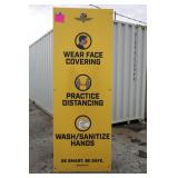37'x97' IMS SOCIAL DISTANCING SIGN 37'x97' IMS SOCIAL DISTANCING SIGN