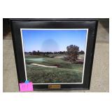 31'x31' FRAMED BRICKYARD CROSSING PICTURE 31'x31' FRAMED BRICKYARD CROSSING PICTURE