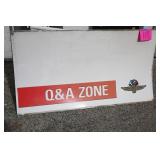 57'x31' IMS Q&A ZONE SIGN 57'x31' IMS Q&A ZONE SIGN