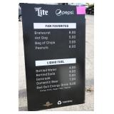 36'x60' IMS MENU BOARD SIGN 36'x60' IMS MENU BOARD SIGN