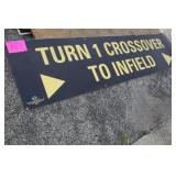 95'x25' IMS TURN 1 CROSSOVER TO INFIELD SIGN 95'x25' IMS TURN 1 CROSSOVER TO INFIELD SIGN