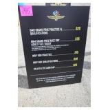 36'x48' IMS DOUBLE SIDED SIGN 36'x48' IMS DOUBLE SIDED SIGN