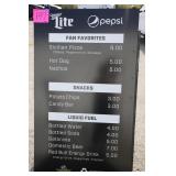 36'x60' IMS MENU BOARD SIGN 36'x60' IMS MENU BOARD SIGN