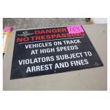 24'x18' IMS DANGER NO TRESPASSING SIGN 24'x18' IMS DANGER NO TRESPASSING SIGN