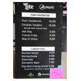 19' x 30' IMS MENU BOARD SIGN 19' x 30' IMS MENU BOARD SIGN