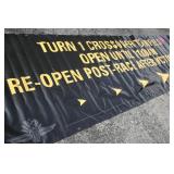 IMS TURN 1 CROSSOVER TO INFIELD BANNER IMS TURN 1 CROSSOVER TO INFIELD BANNER