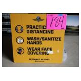 15' x 15' IMS SOCIAL DISTANCING SIGN 15' x 15' IMS SOCIAL DISTANCING SIGN
