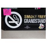 32'x16' IMS SMOKE FREE GRANDSTAND SIGN 32'x16' IMS SMOKE FREE GRANDSTAND SIGN