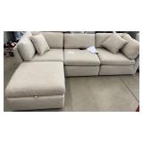 COLE & RYE LOUNGE COUCH MODULAR SEATING - BEIGE