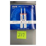 ORAL B PRO CLEAN 1500 TOOTHBRUSHES IN BOX