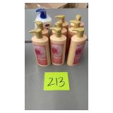 8 CARESS SOAP BOTTLES, 1 HEAD & SHOULDERS