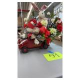 EASTER TRUCK FLORAL DECOR