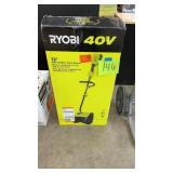 RYOBI 12" 40V CORDLESS SNOW SHOVEL IN BOX