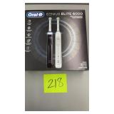 ORAL B GRENUINE ELITE 6000 TOOTHBRUSHES IN BOX