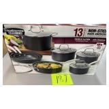 GRANITESTONE 13PC COOKWARE SET IN BOX