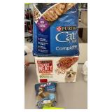 CAT FOOD, DOG TREATS, DOG BONES